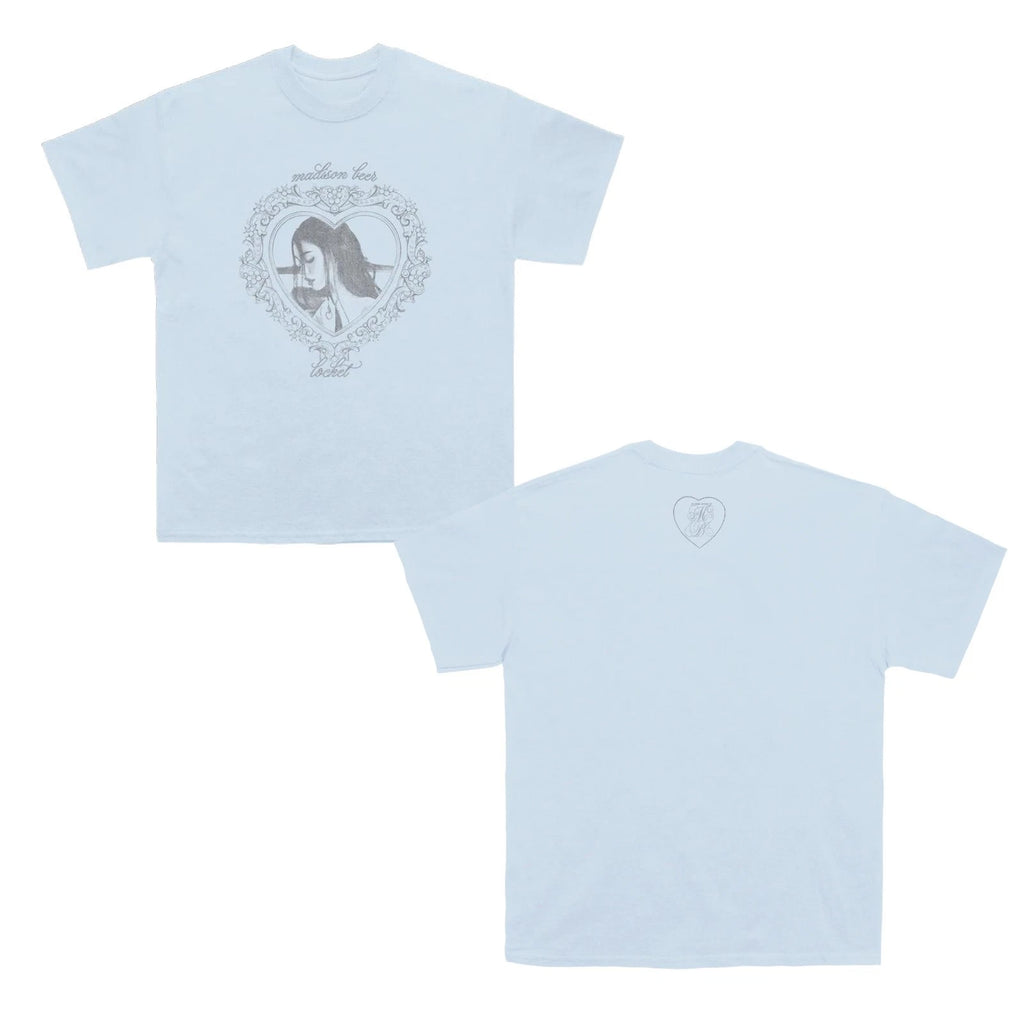 Madison Beer The Locket Tour Light Blue T-shirt