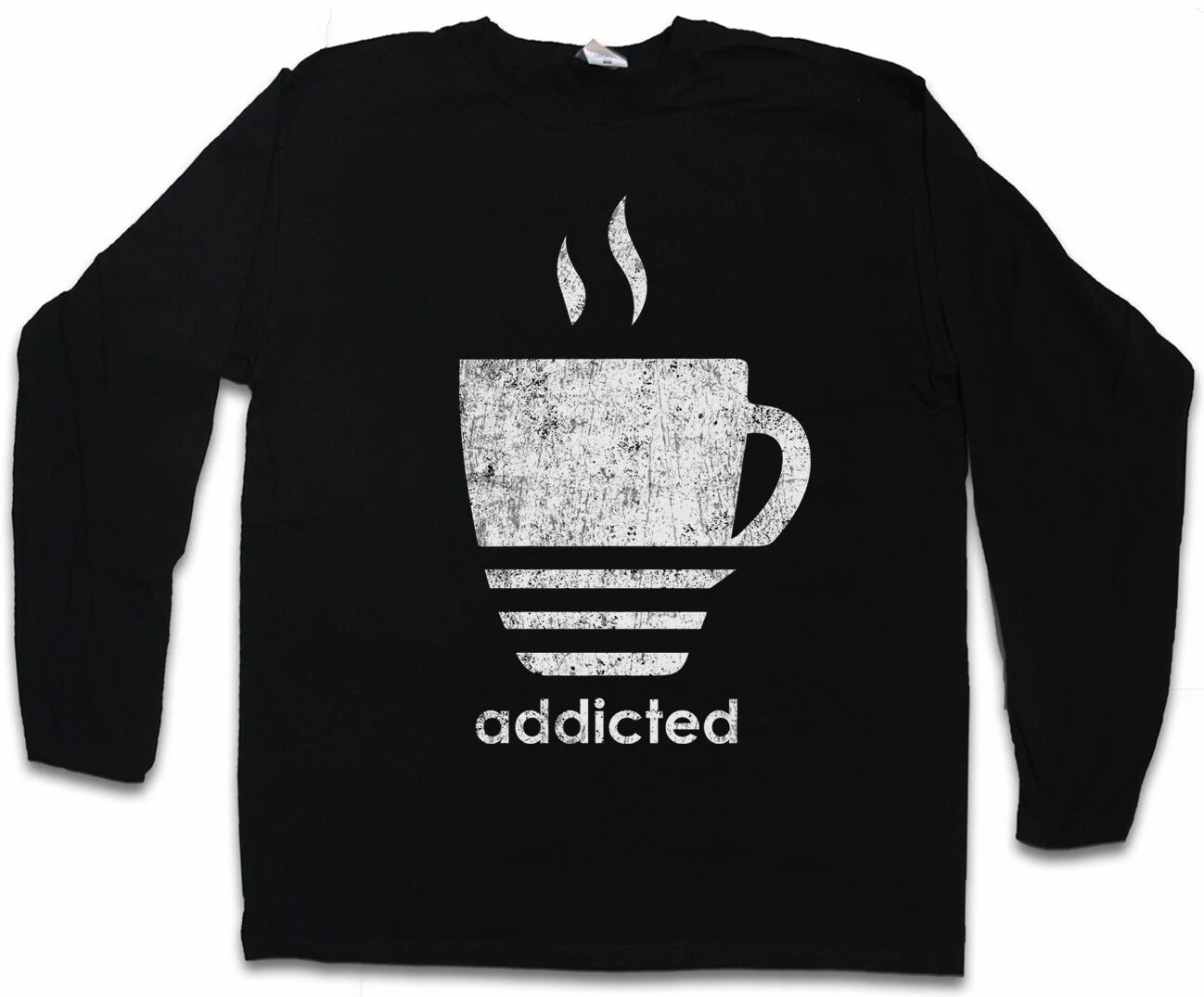 COFFEE ADDICTED LONG SLEEVE T-SHIRT Love Café