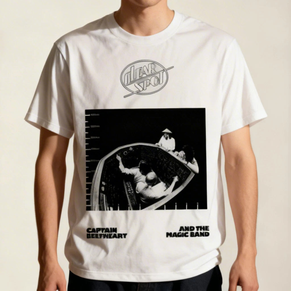 Captain Beefheart & His Magic Band Clear Spot T-Shirt Strictly Personal Retro