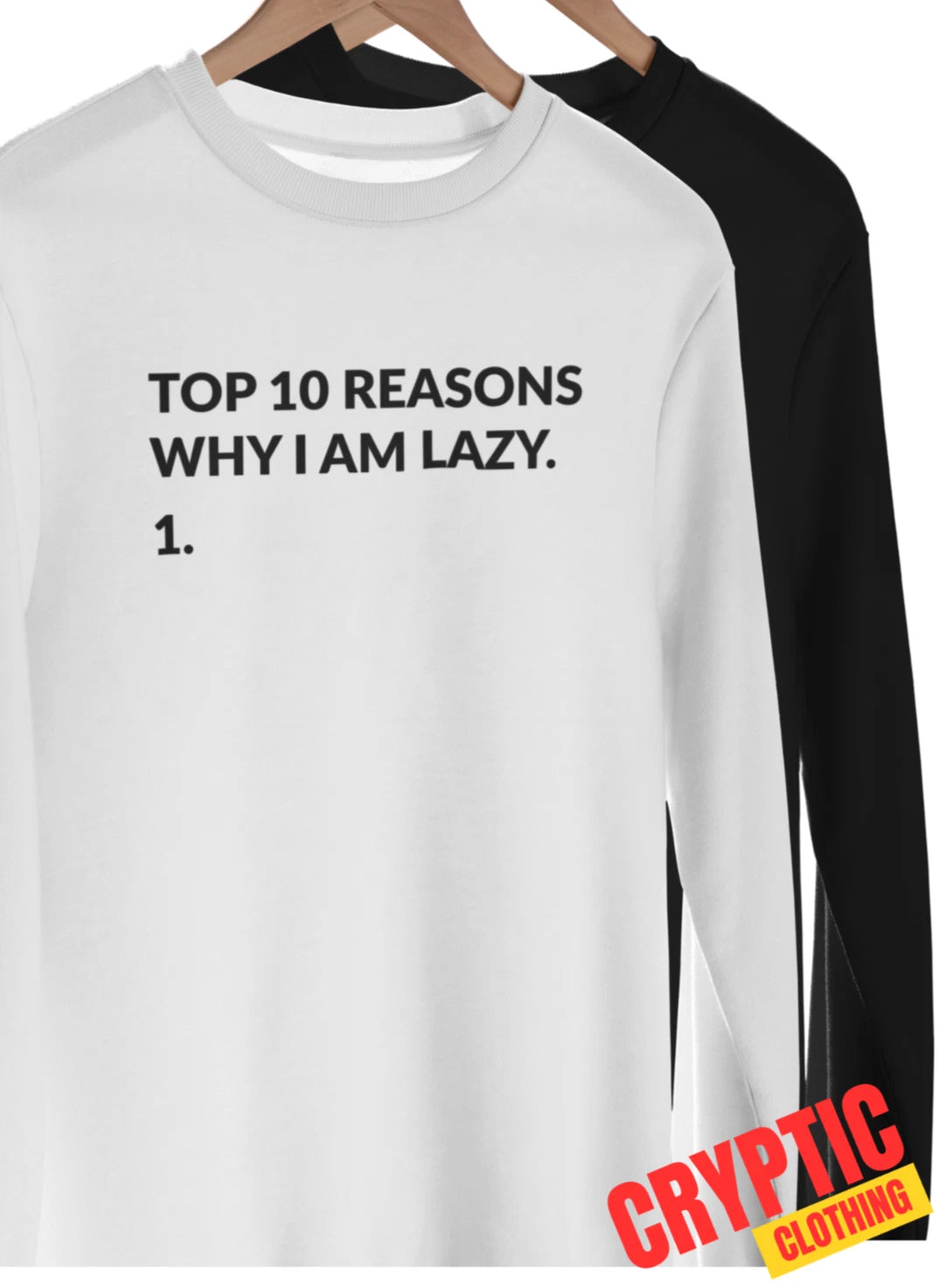 Top Ten Reasons Why I Am Lazy T-SHIRT S-3XL Nope Not Today Procrastination Sloth