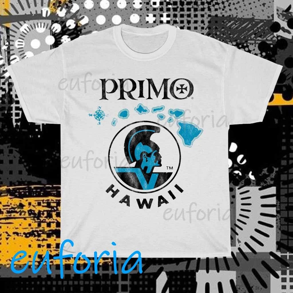 New Primo Hawaii's Original Beer Logo T-Shirt Funny Size S to 5XL