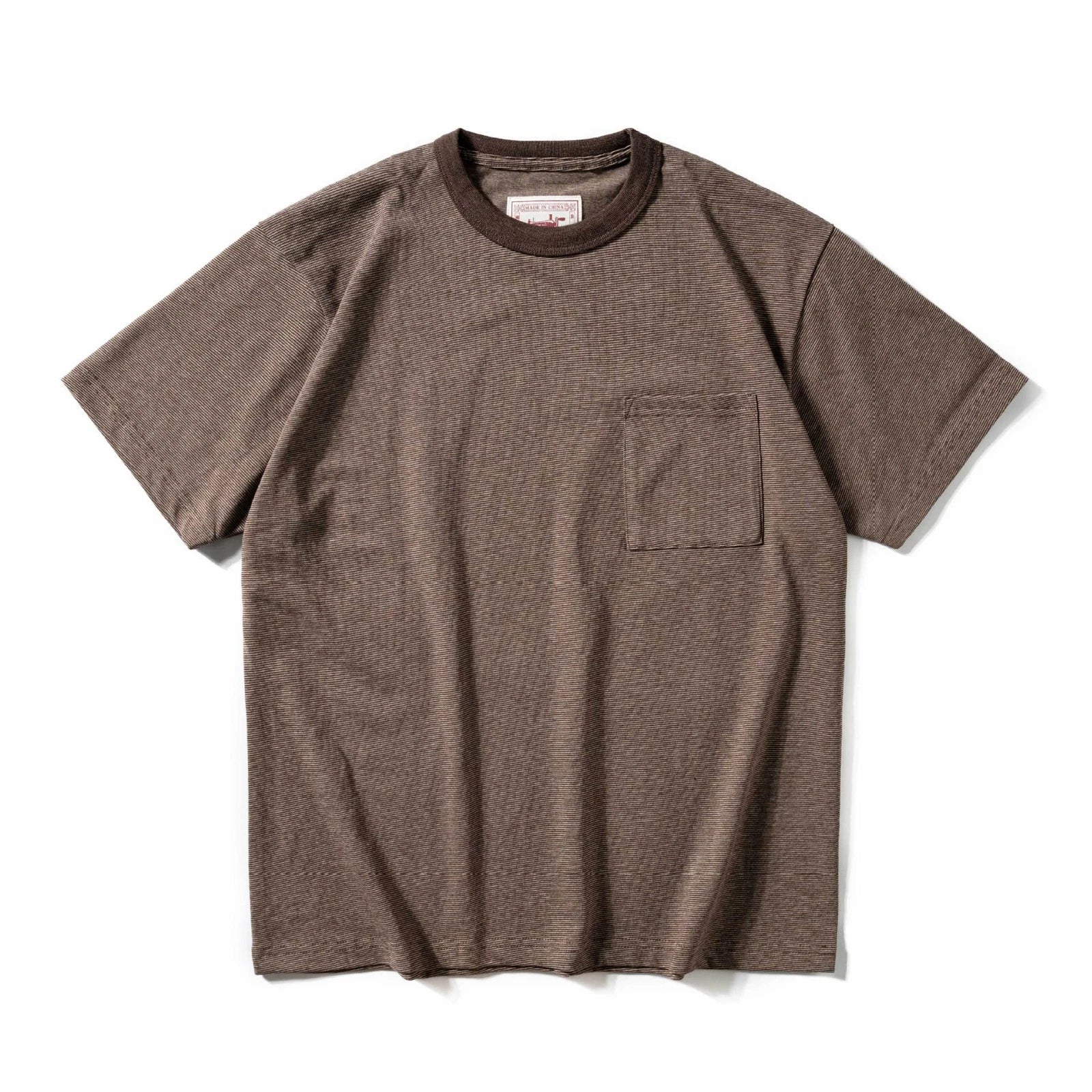 Men's Short Sleeve Round Neck T-Shirt Classic Casual Slim Fit Shirts