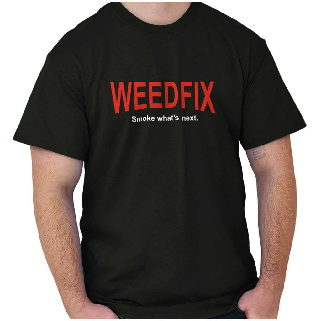 Funny Marijuana Lazy Stoner Weed 420 Gift Womens or Mens Crewneck T Shirt Tee
