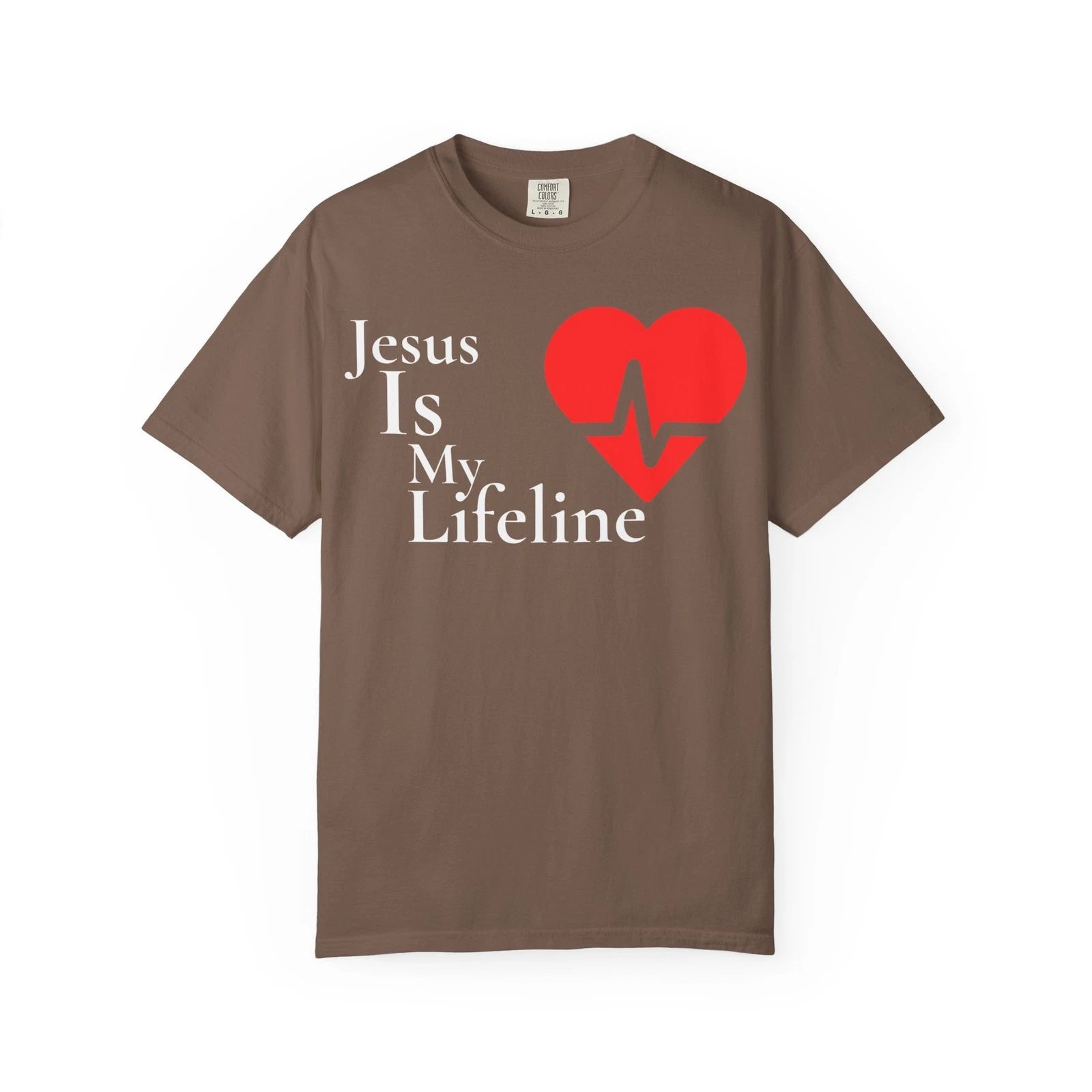 Jesus Is My Lifeline Shirt Christian Shirts for Men Jesus Shirts for Men