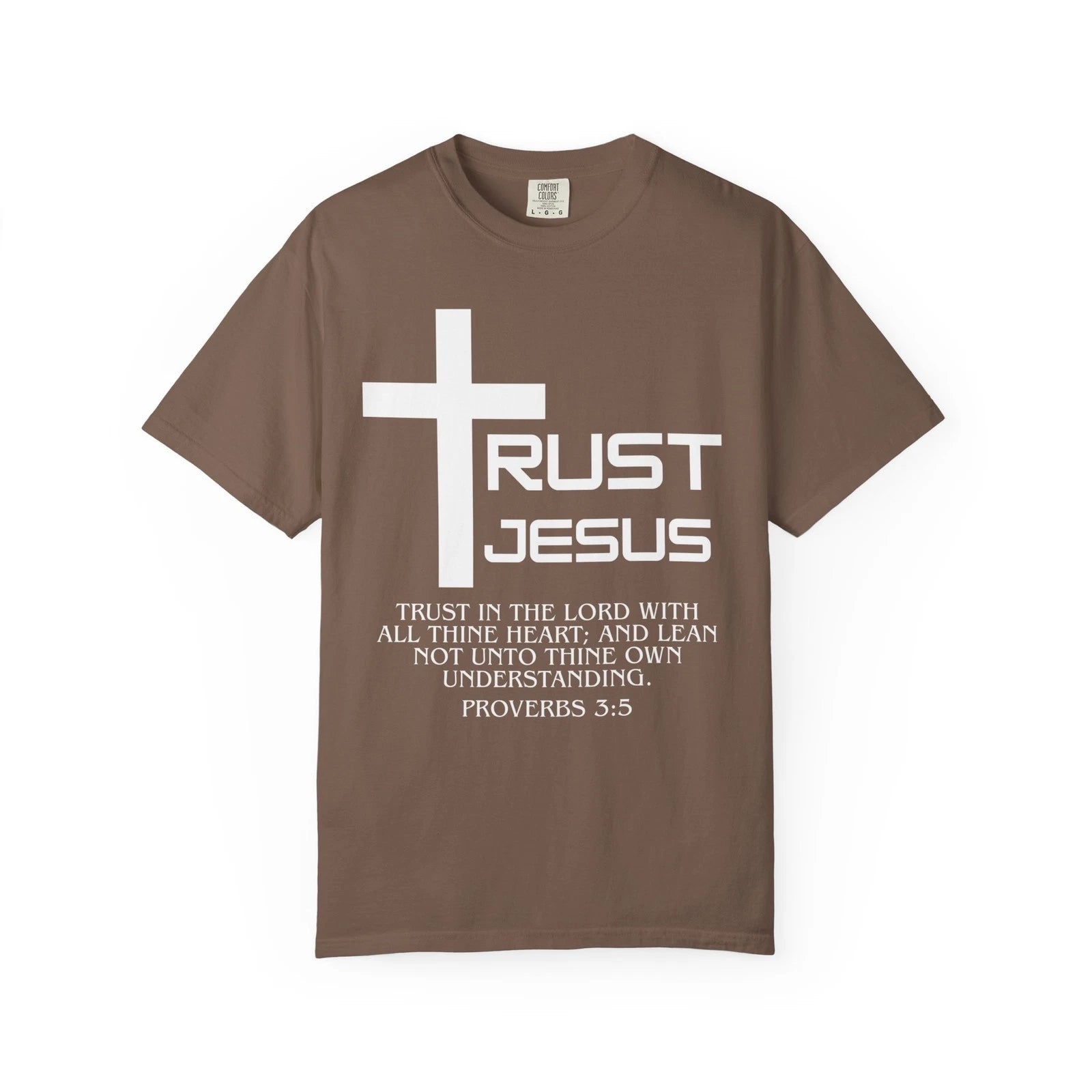 Trust Jesus Shirt Jesus Shirts For Men Christian Proverbs Bible Verse T Shirt