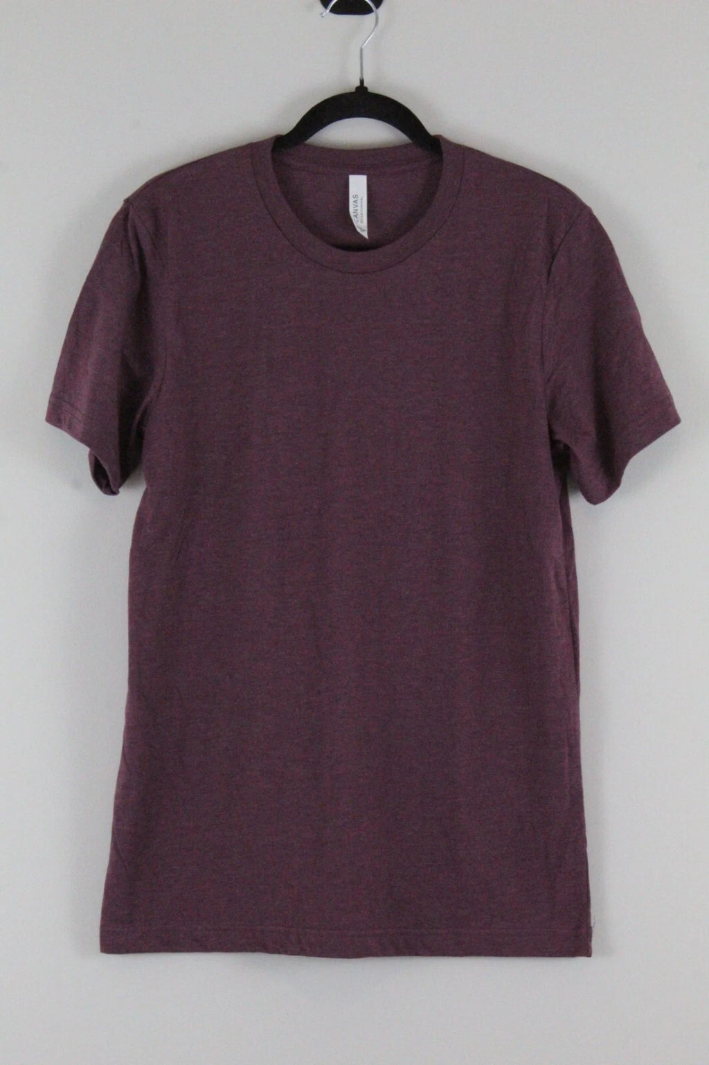Men's Short Sleeve T-Shirt Size Small BELLA+CANVAS Color Red Wine NWOT
