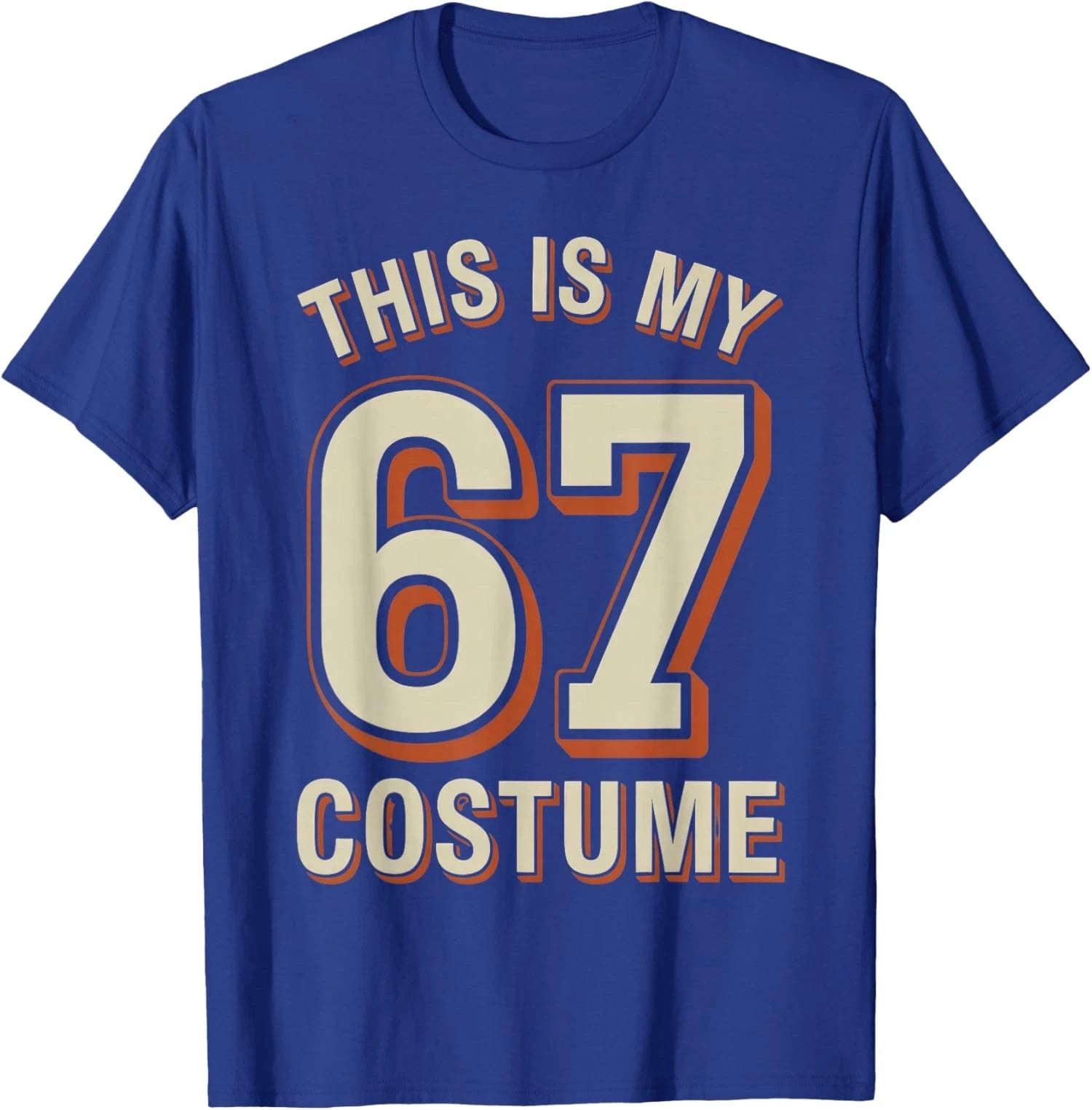 This is My Halloween 67 Funny Lazy Costume  Unisex T-Shirt