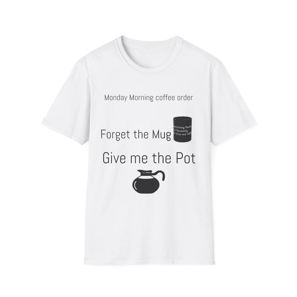 Funny Coffee Lover T-Shirt, Great for Baristas, Coffee Enthusiasts, Gift for