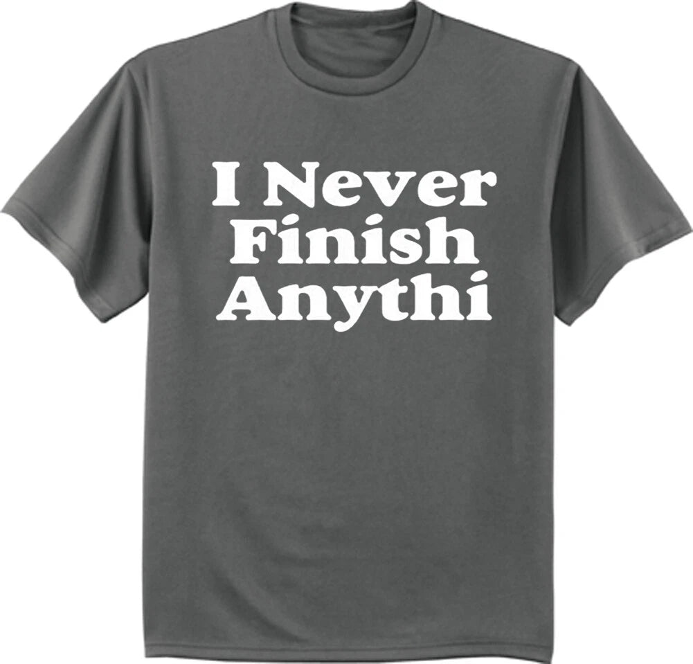Funny T-shirts Mens Graphic Tees Procrastinate Lazy Saying Clothing Clothes