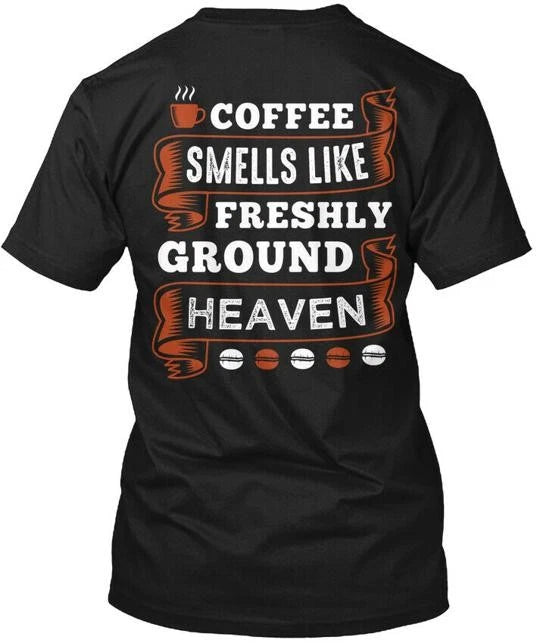 Funny Coffee T T-Shirt Made in the USA Size S to 5XL