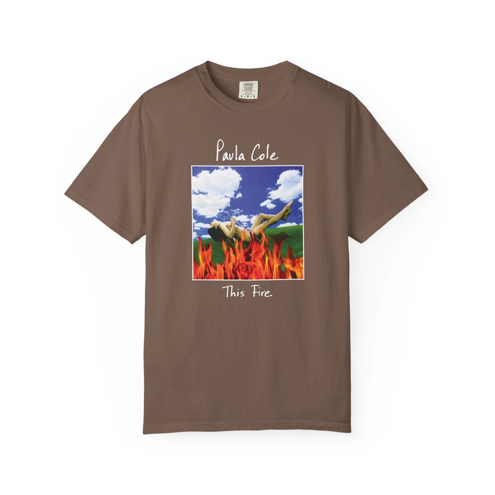 Paula Cole This Fire Vintage Tee 90s Retro Shirt Indie Alternative Pop Rock