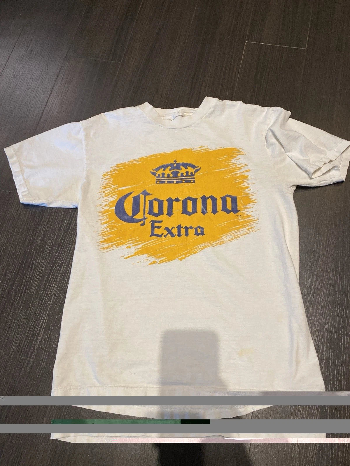 Vintage Corona Extra Men's White Medium T-Shirt