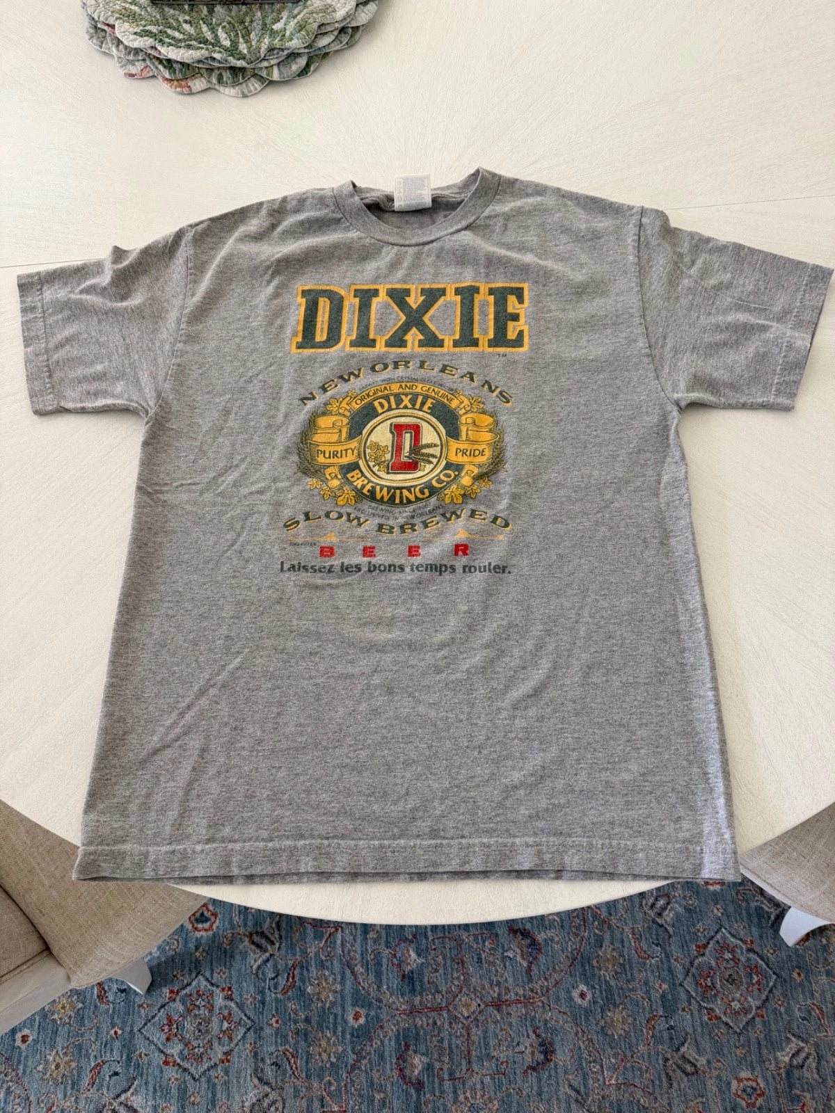 Vintage Dixie Beer Tee Shirt Large