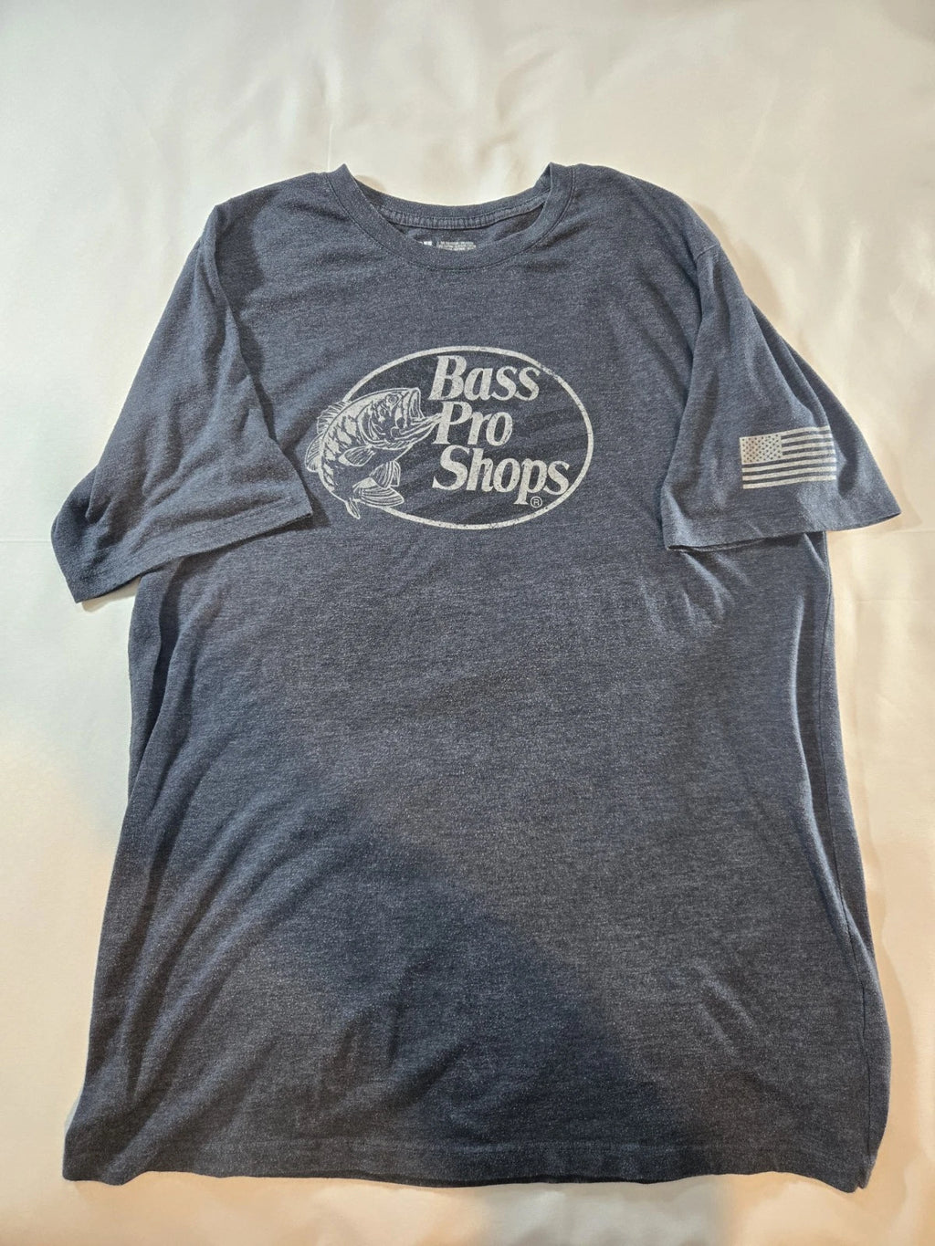 Bass Pro Shops Men's Short Sleeve T-Shirt Black Rifle Coffee Company XL Blue