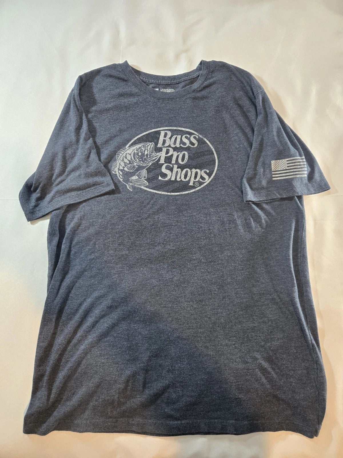 Bass Pro Shops Men's Short Sleeve T-Shirt Black Rifle Coffee Company XL Blue