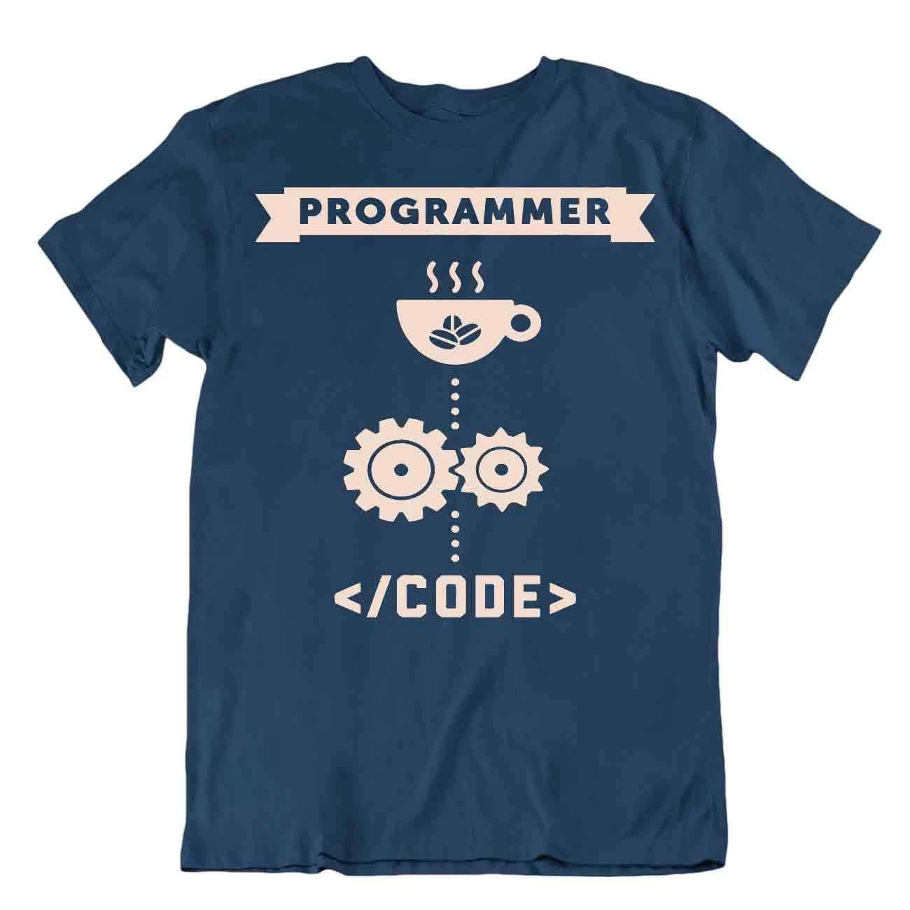 Programmer Code T-Shirt Coffee System Tee Funny Humor shirt