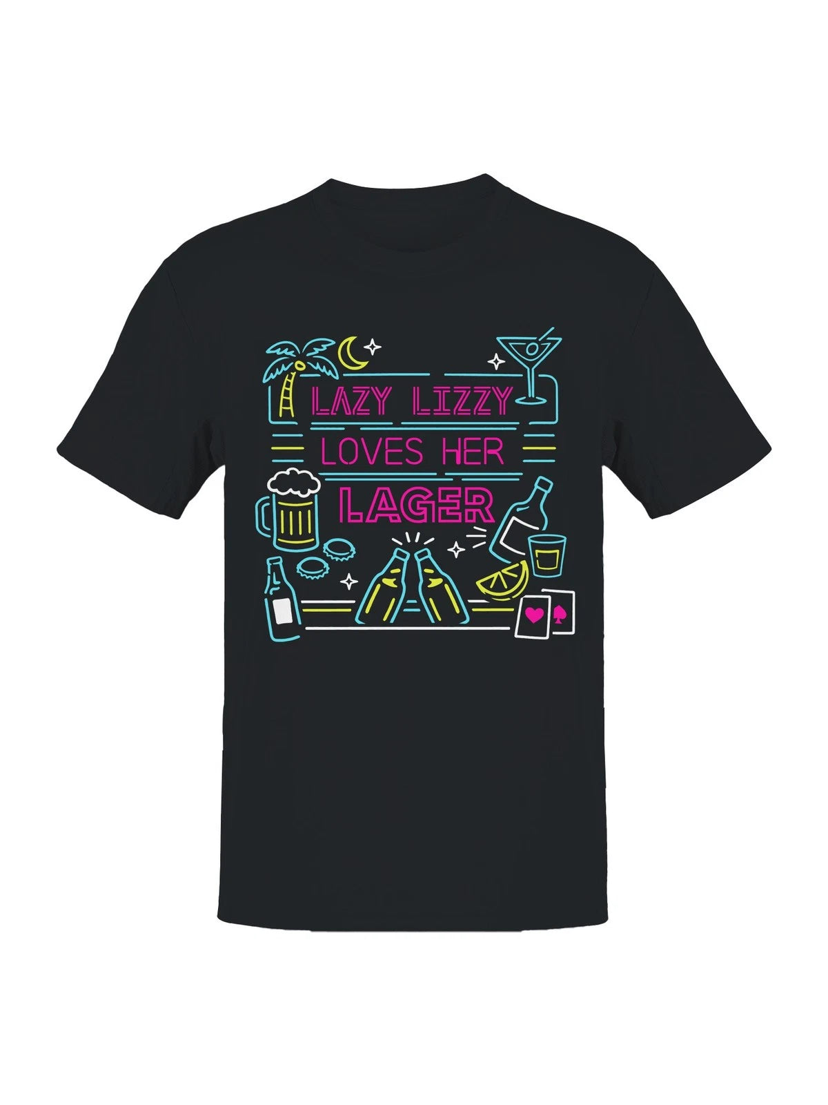Lazy Lizzy Lager Celebration Men's T-shirt