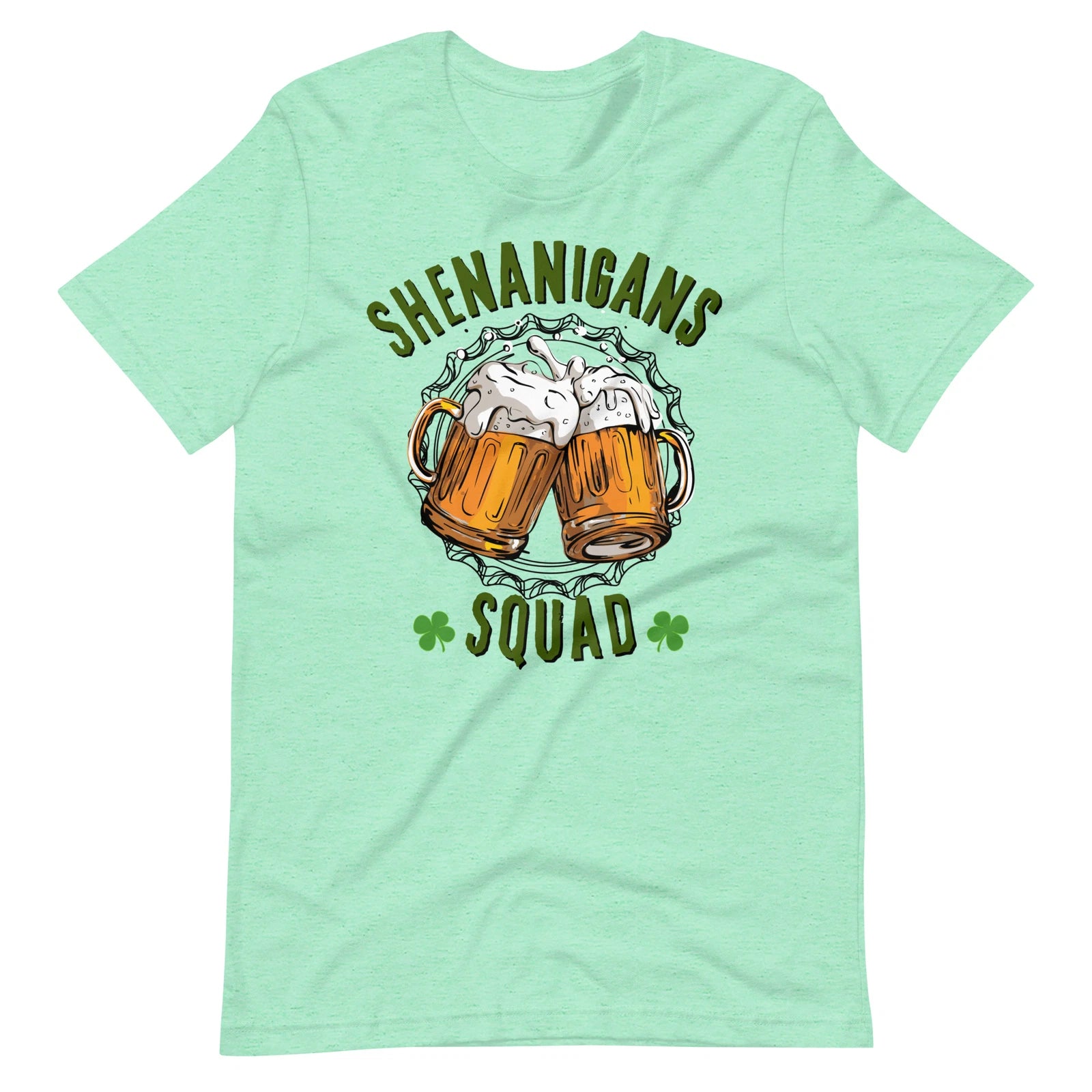 Shenanigans Squad Beer Funny St. Patrick's Day Unisex t-shirt S,M,L,XL,2X,3X,4X