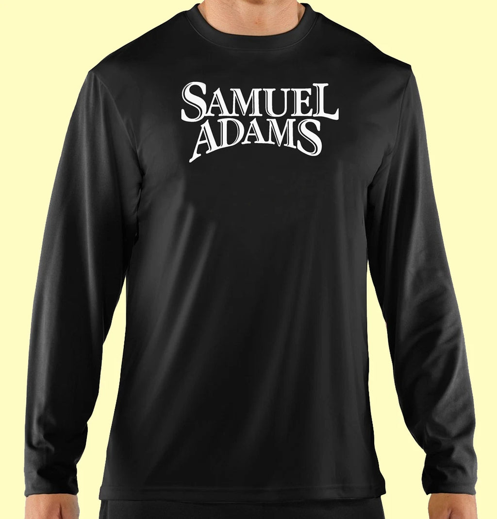 T-Shirt, Long Sleeve, Beer, Bar Staff, Club Promo, Sam Adams, 100% Cotton