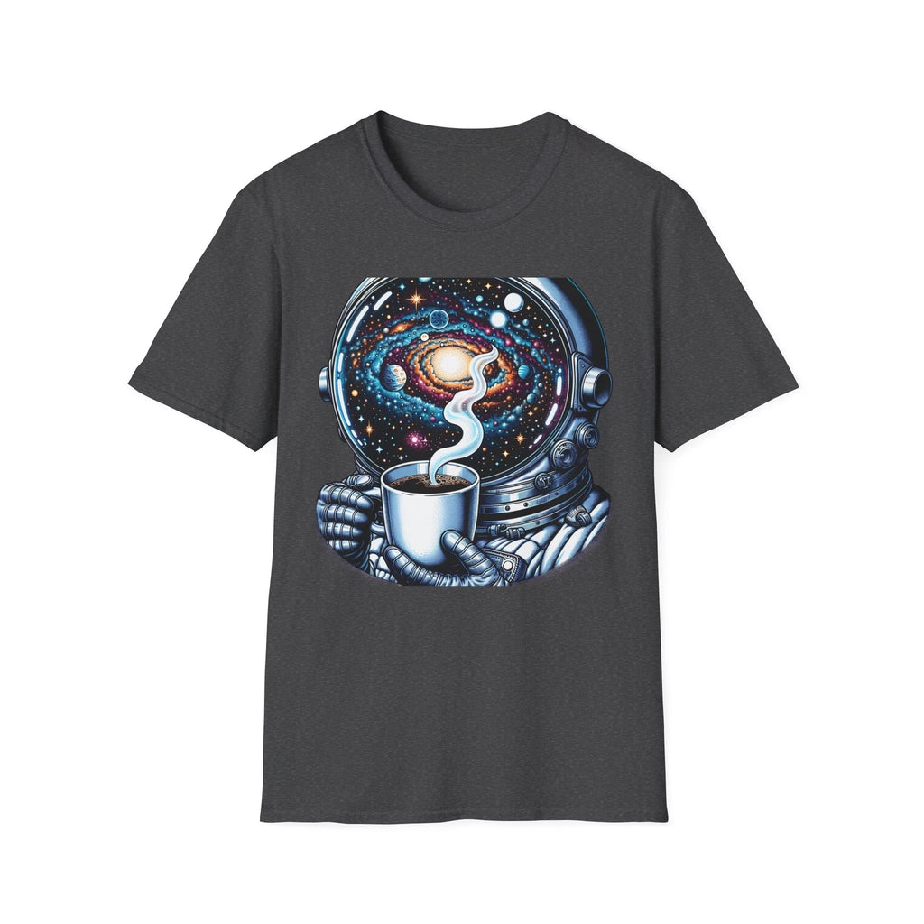 Cosmic Coffee Deep Space T-Shirt, Space Lover, Astronaut Tee, Galaxy Art Shirt