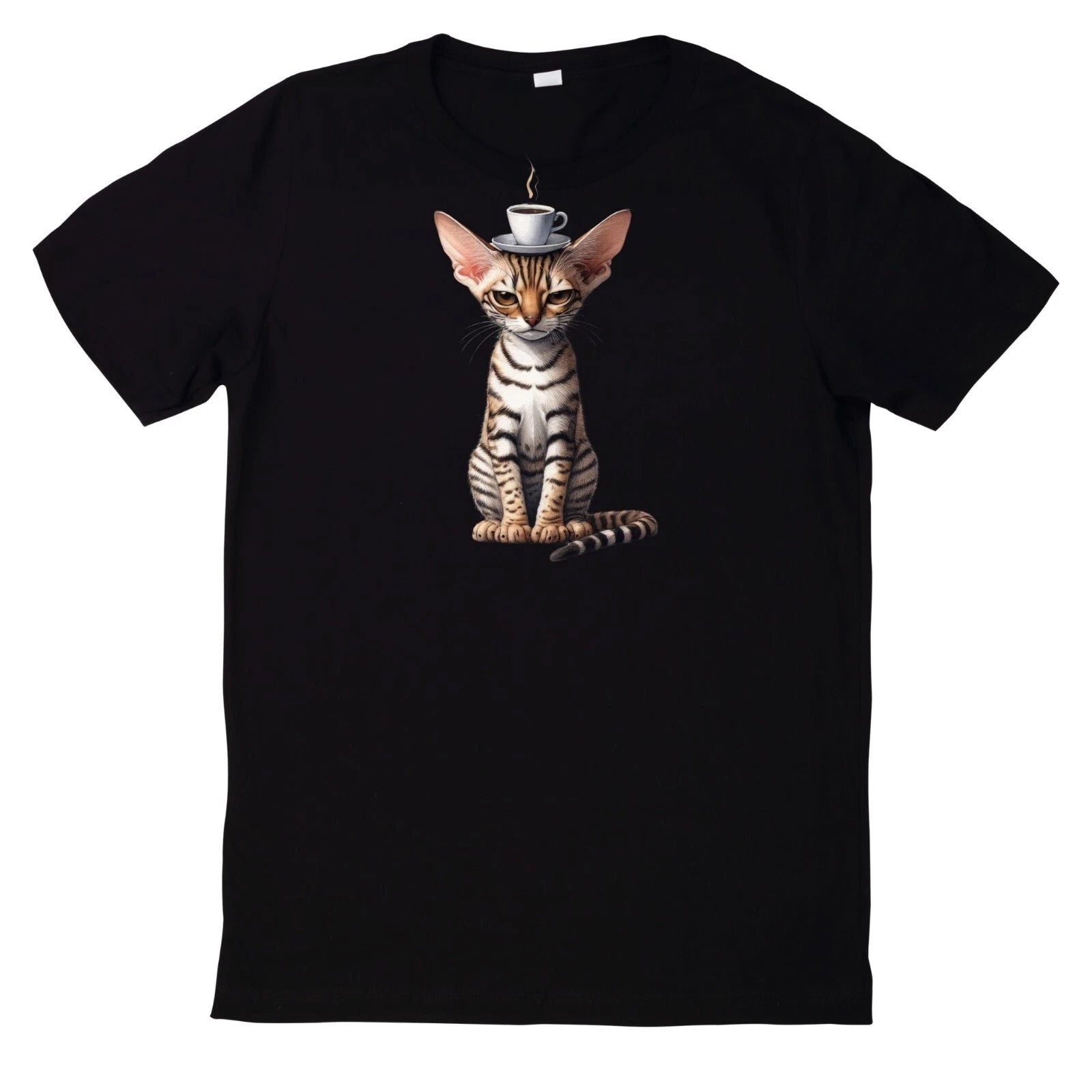 Funny Grumpy Cats and Coffee T-Shirt