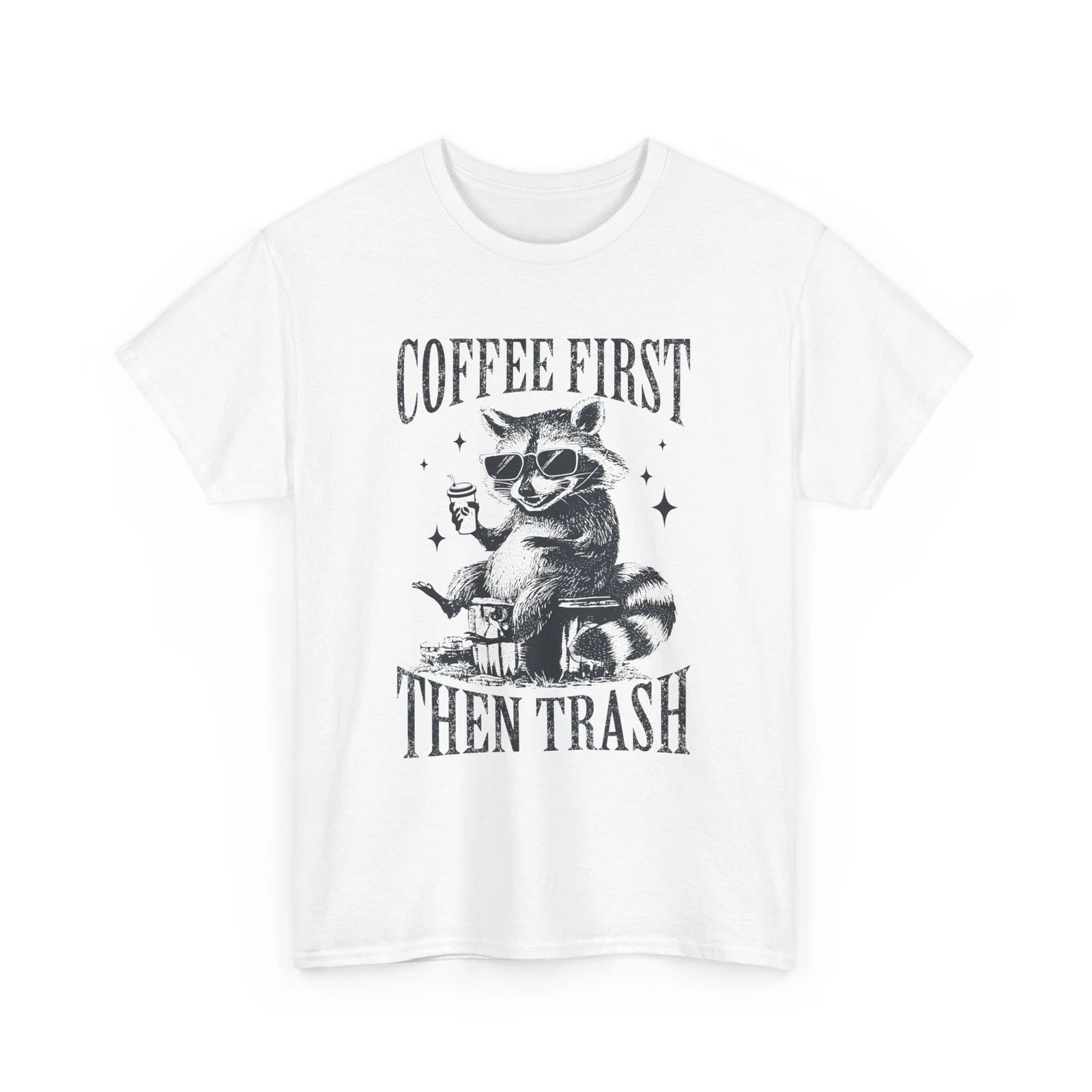 Coffee T-Shirt | Funny Caffeine Lover Reading Nerd Graphic Tee