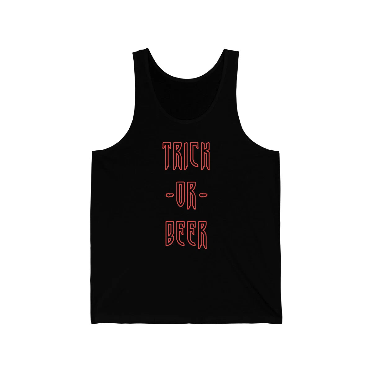 Trick Or Beer Unisex Tank Top