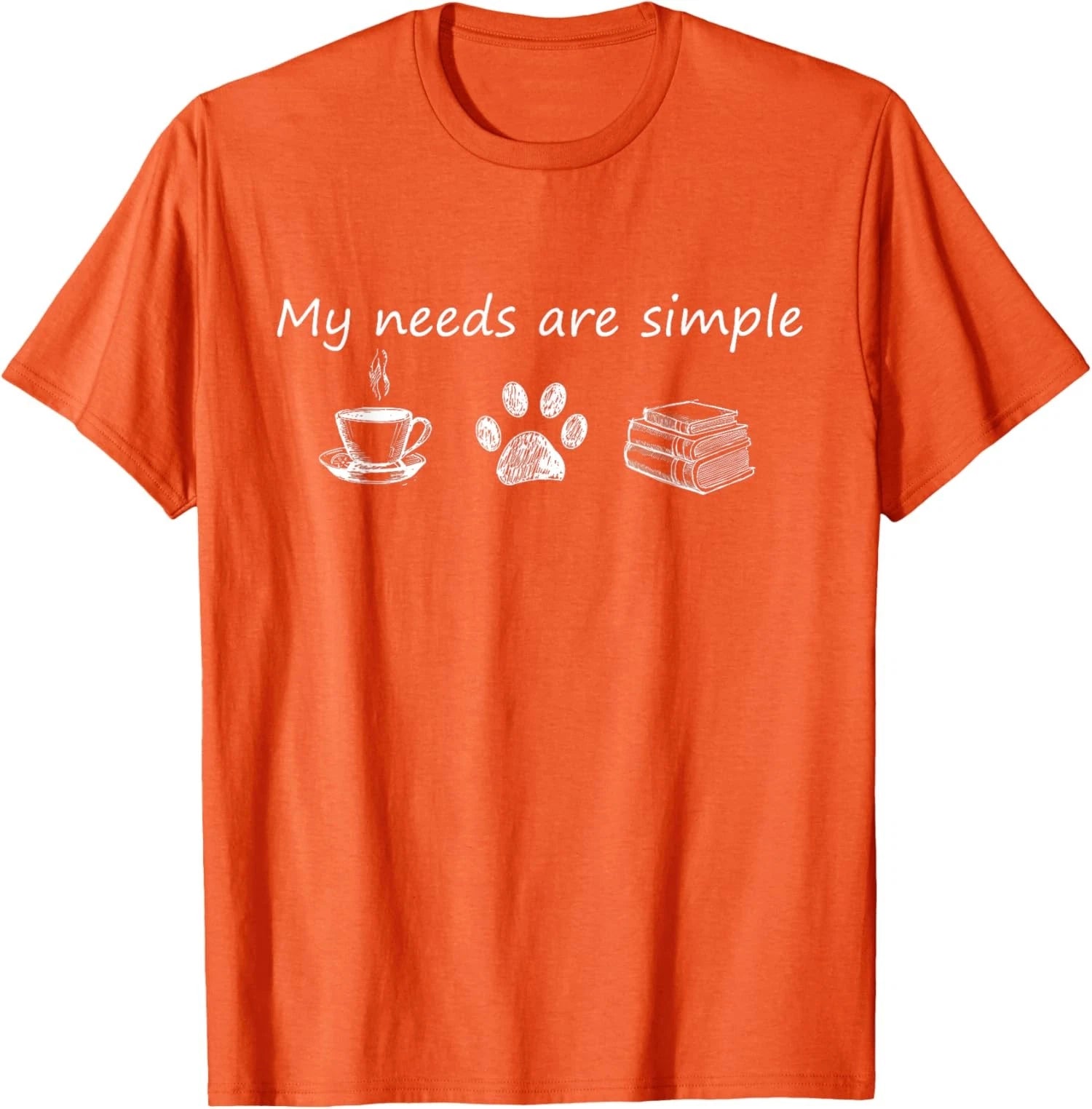 Funny Coffee Dog Book Lover Gift Unisex T-Shirt