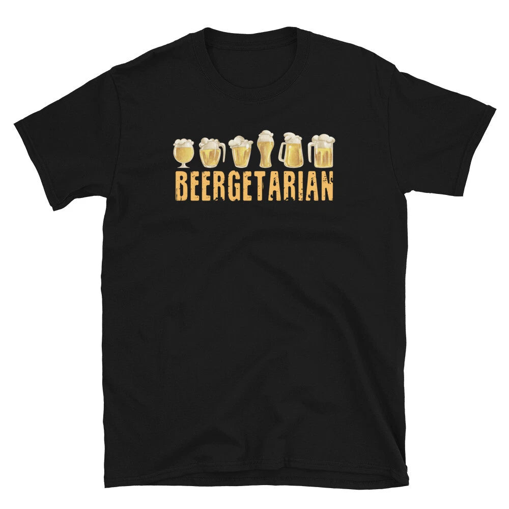 Beergetarian Funny Alcohol Beer Drinking Unisex T-Shirt