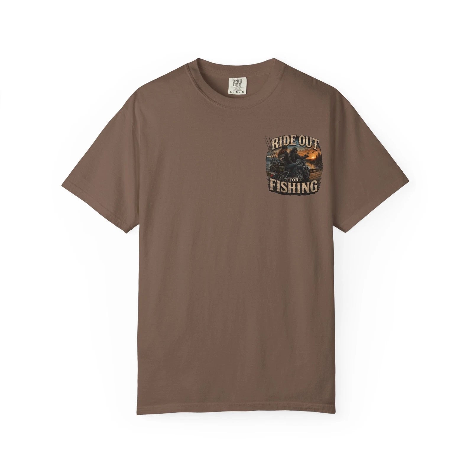Ride Out For Fishing | Hoox Fishing Unisex Garment-Dyed T-shirt