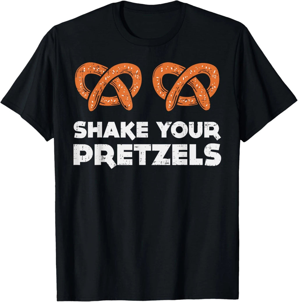 Funny Oktoberfest Shake Your Pretzels Unisex T-Shirt