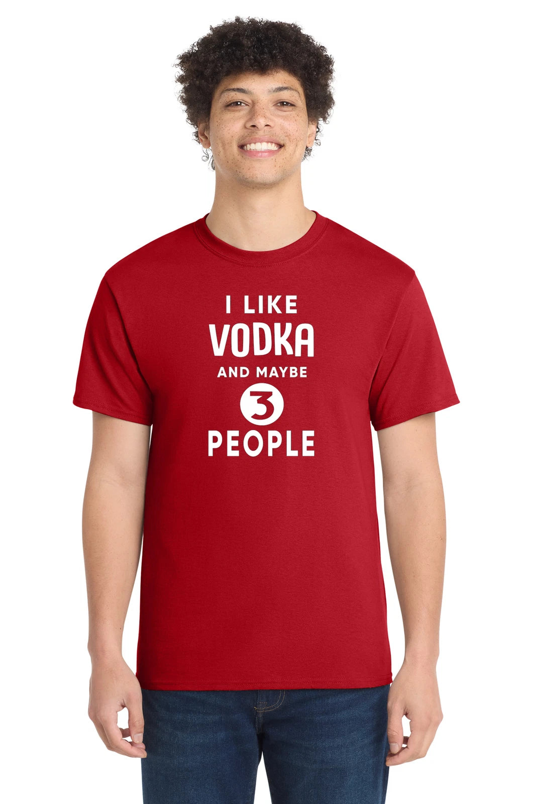 Funny Vodka Introvert T-Shirt Drinking Joke Bar Humor Alcohol Gift Tee