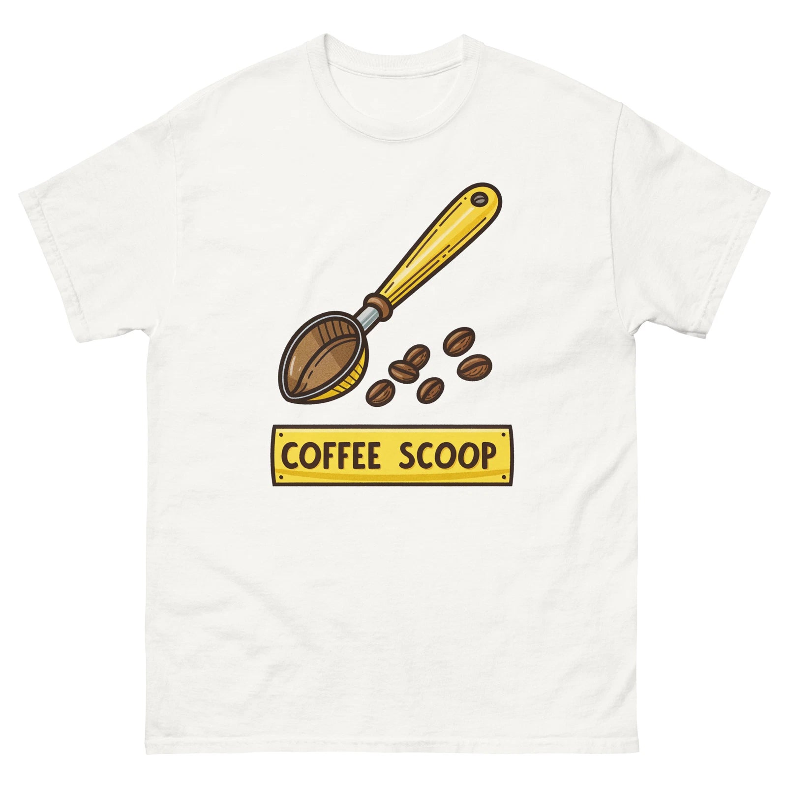 Coffee Scoop Kitchen Home Cooking Culinary Utensil T-Shirt