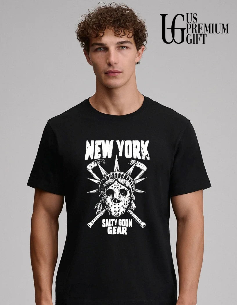 New York Liberty Salty Goon Gear hockey shirt
