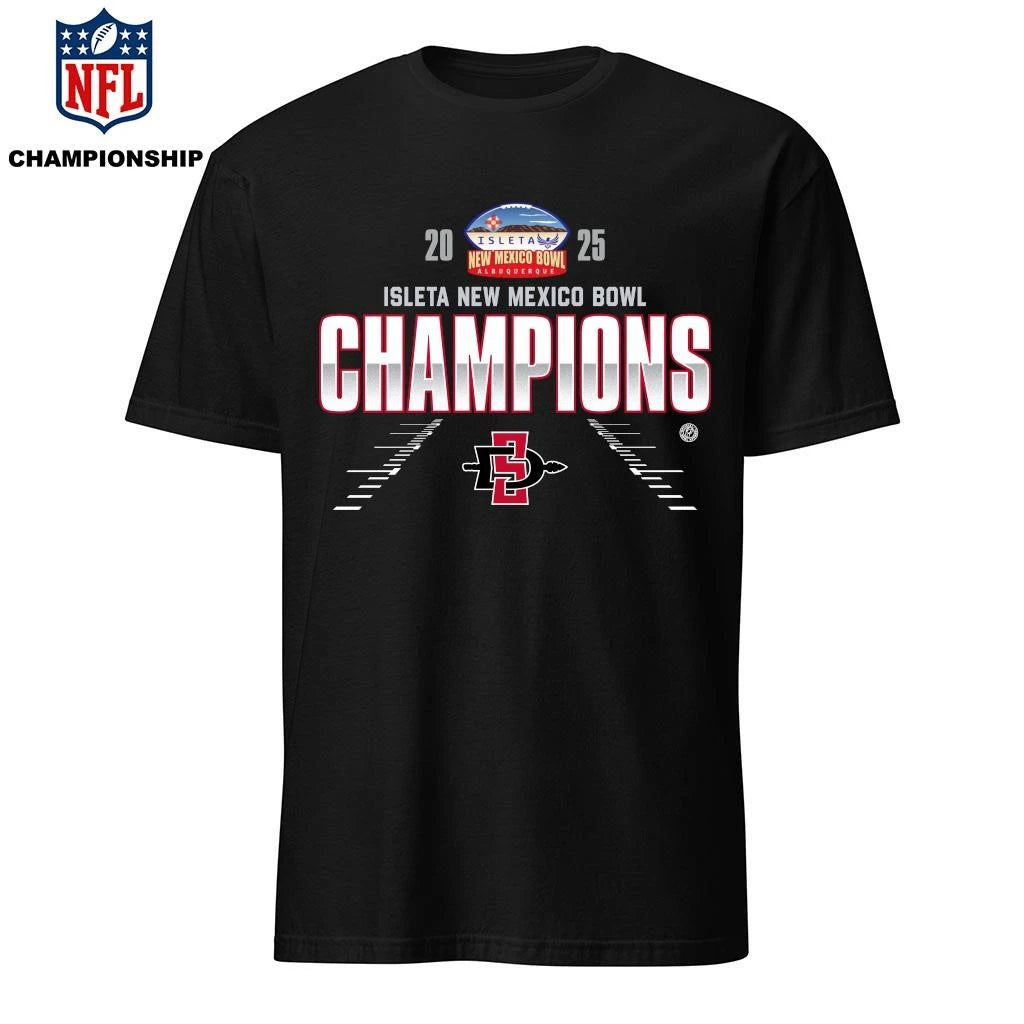 San Diego State Aztecs 2025 Isleta New Mexico Bowl Champions Shirt