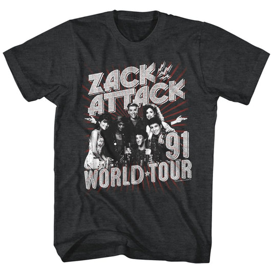 Saved By The Bell Zack Attack World Tour T-Shirt
