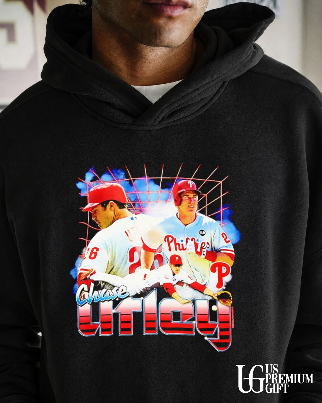 Chase Utley Philadelphia Phillies baseball Cooperstown vintage T-shirt