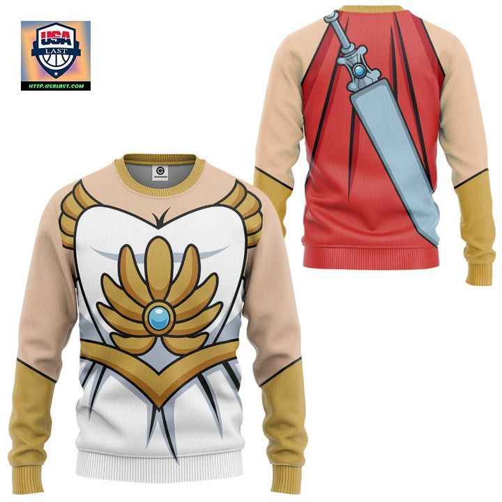 She Ra He-Man Masters Of The Universe Ugly Christmas Sweater
