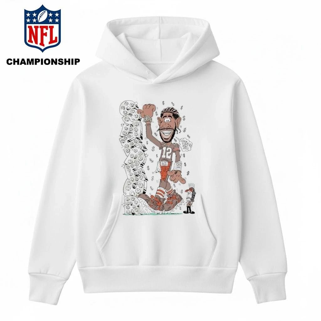 Shedeur Sanders Cleveland Browns Freak Did Dis Caricature Shirt