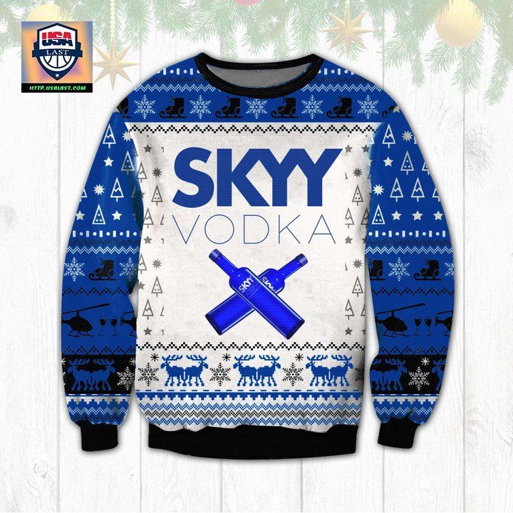 Skyy Vodka Ugly Christmas Sweater