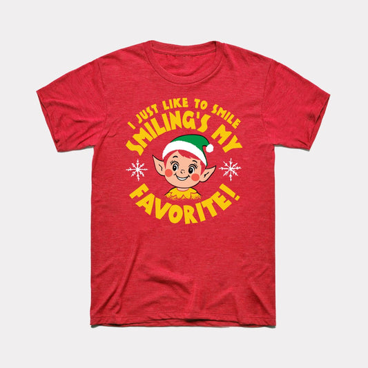 Smiling's My Favorite - Adult Unisex Tee