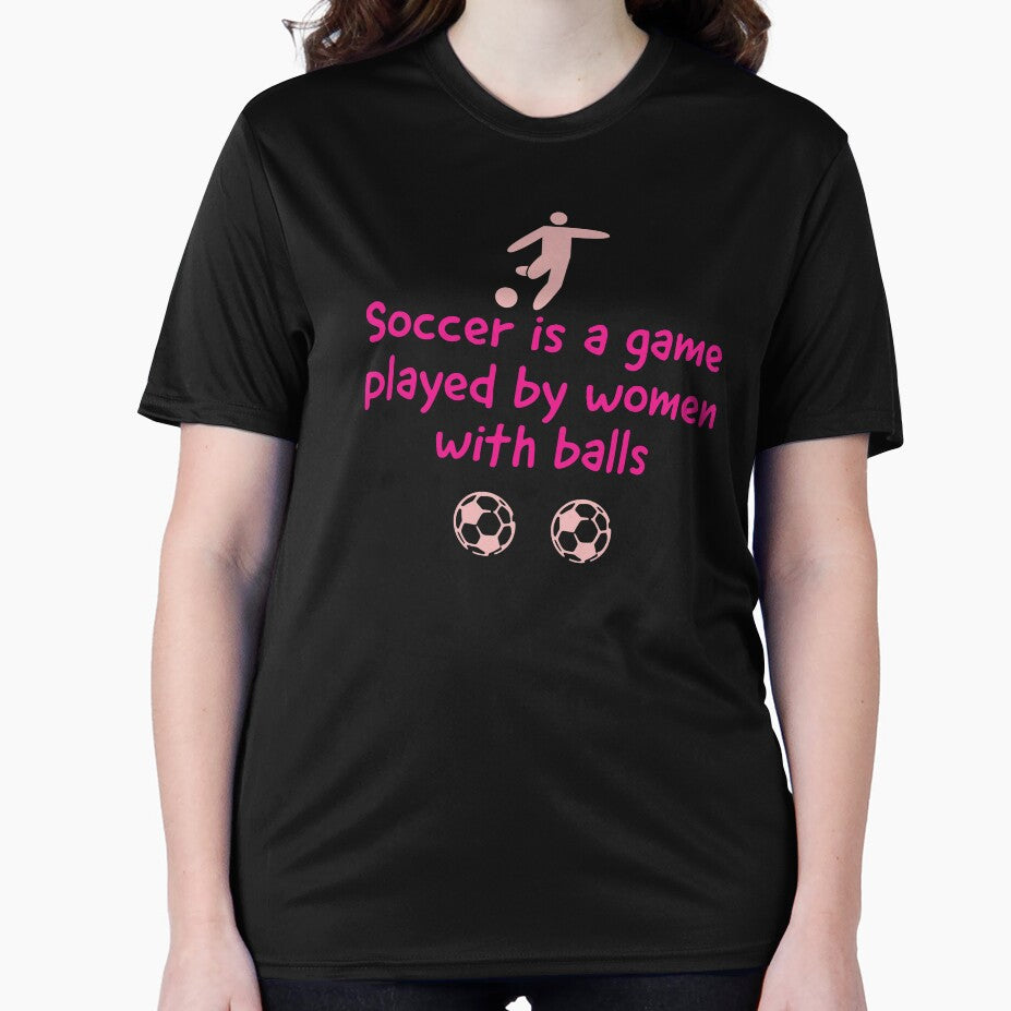 Womens & Girls Soccer/Football Fun Design by Artomobiles