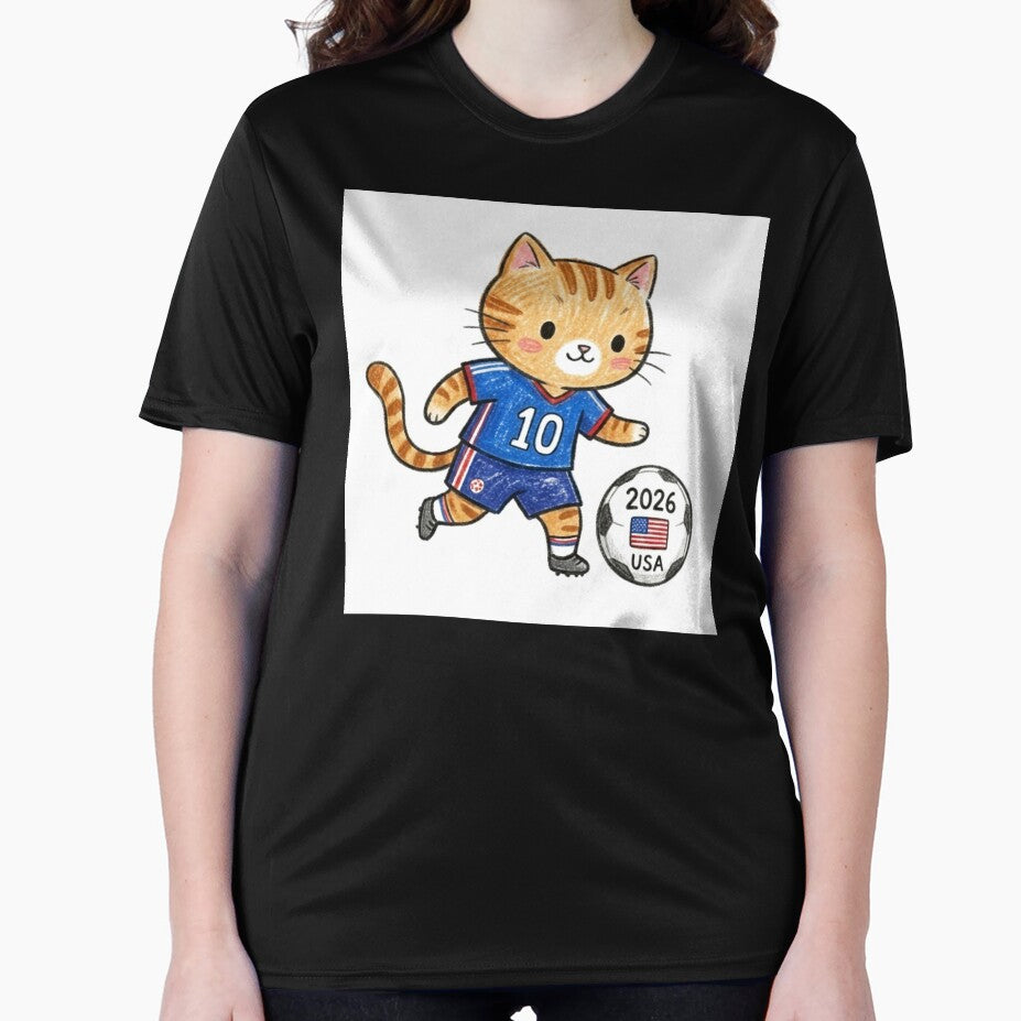 USA Soccer Cat #10 - 2026 Fan Art by TaiwanMemory