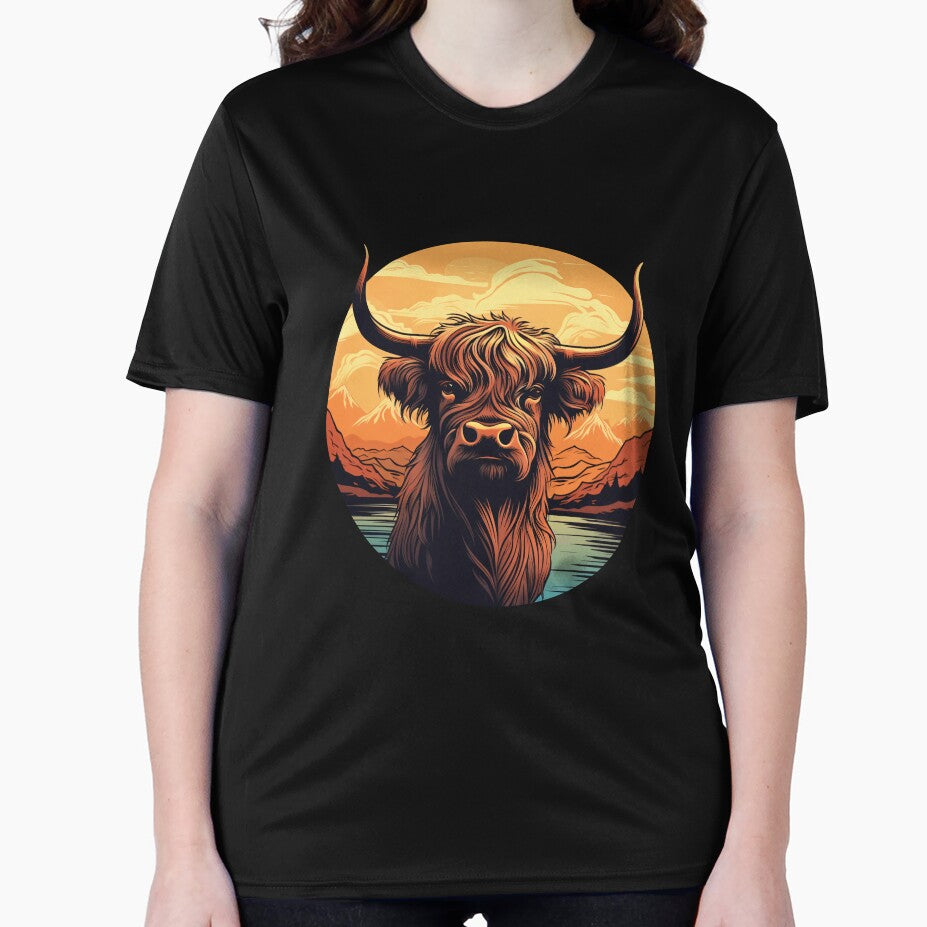 The Great Highland Cow by PixelVibes