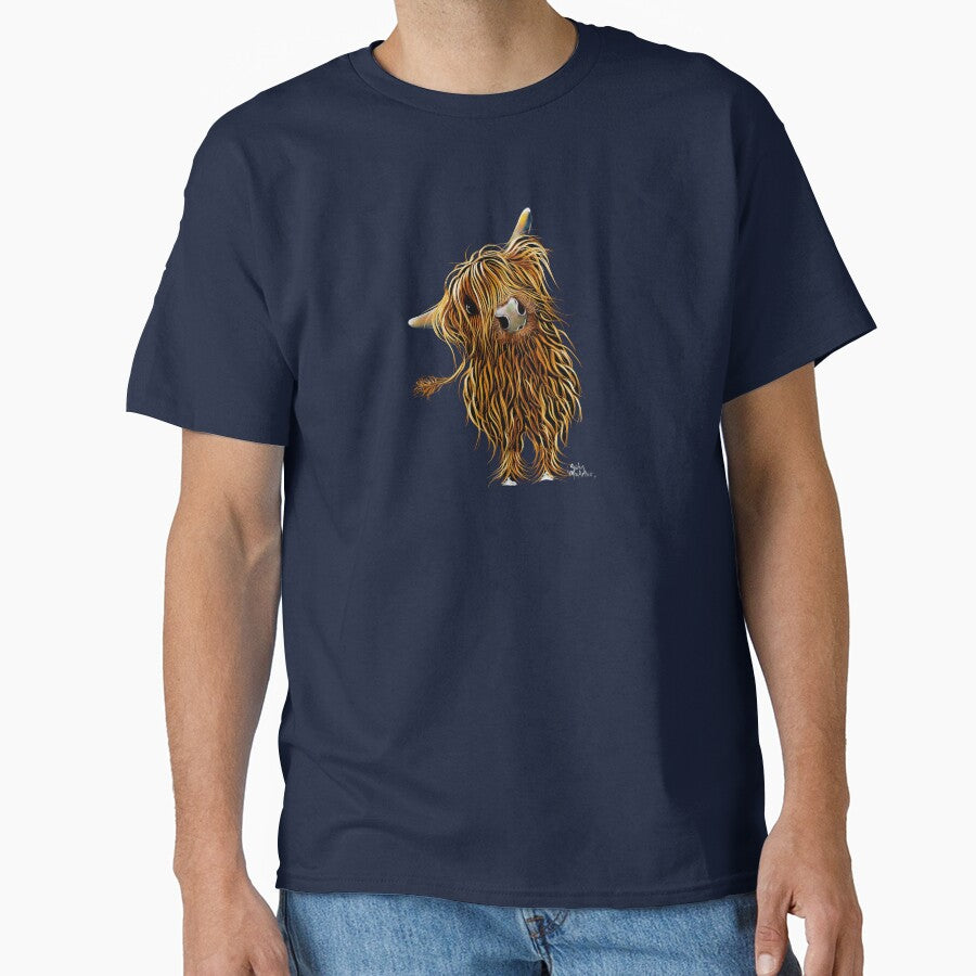 HiGHLaND CoW PRiNT SCoTTiSH ' CoooWeee ' BY SHiRLeY MacARTHuR by Shirley MacArthur Art