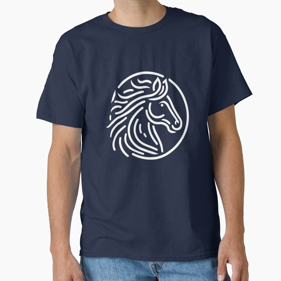 Majestic Horse Symbol Design for Equine Lovers by gkhanco