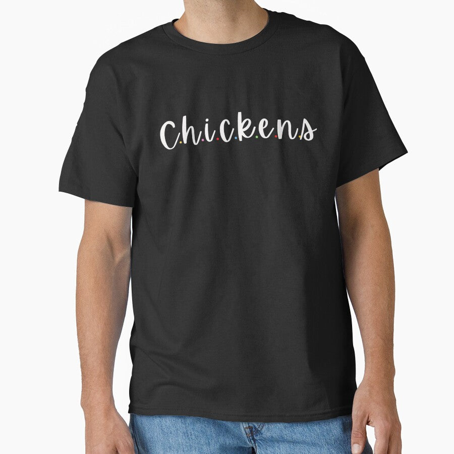 Cute Chickens Print by Cluckin' Mad