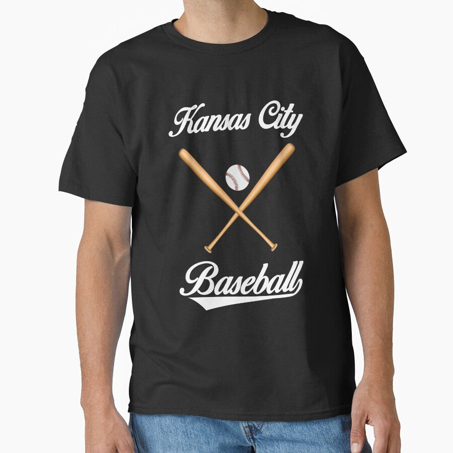 Kansas City Baseball T-Shirt for Men and Women by AllStarMerch