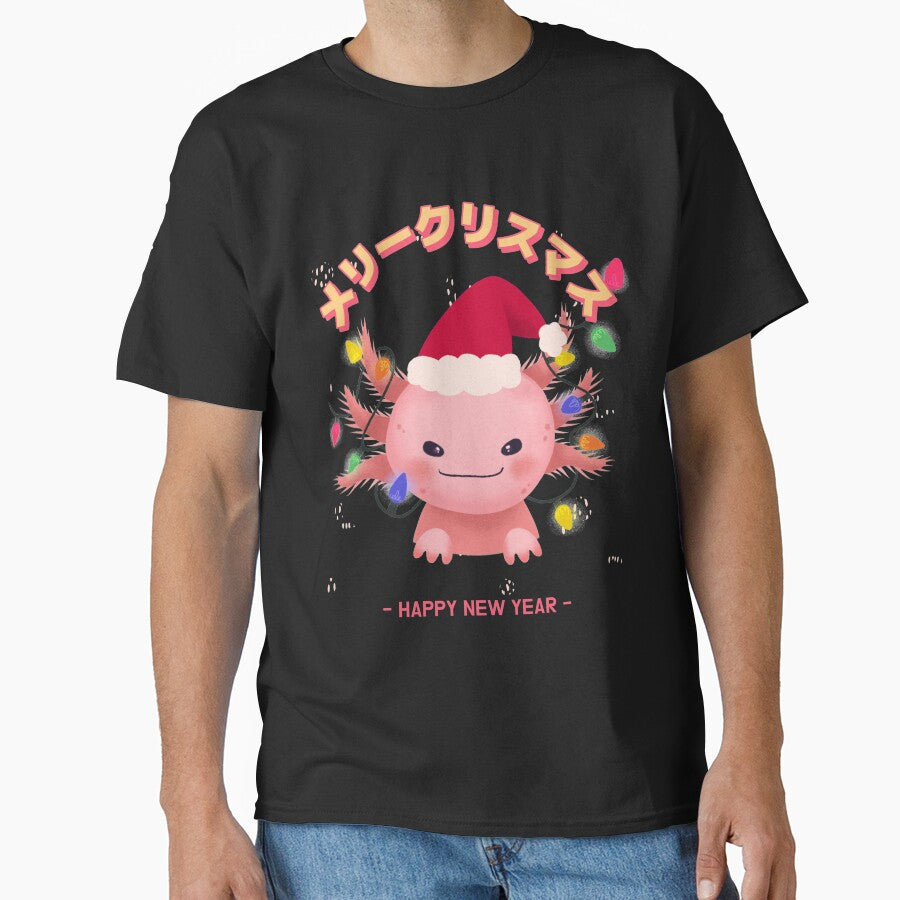 Axolotl Christmas Edition Gift for Axolotl Lovers by SweetbeStore