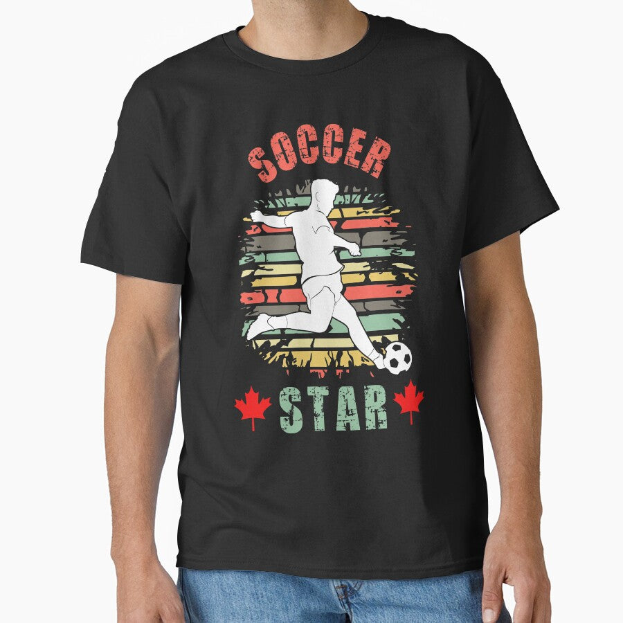 Canada Soccer Star, Soccer Superstar by SportyDogShop